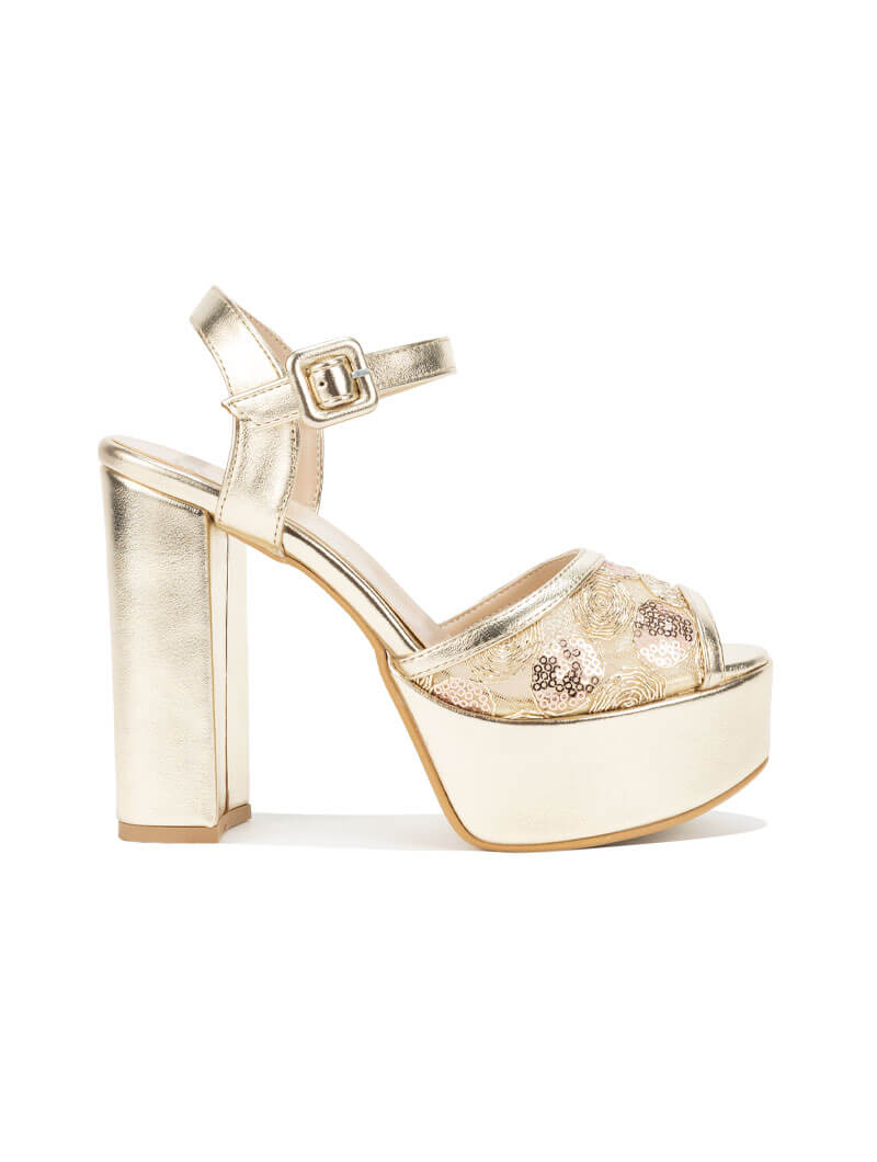 Sandales à talons hauts